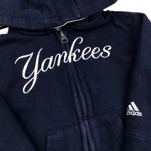 Baby Yankees Hoodie Sweatshirt Navy Blue NBL Toddler 4T